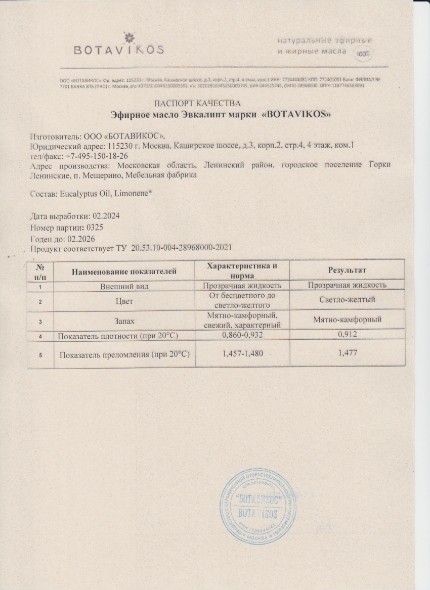 Паспорт №022024